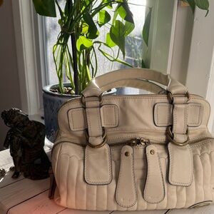 CHLOE | Quilted Leather Bay Bag w/ COA
